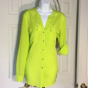 NWT Calvin Klein Button Up Blouse - M